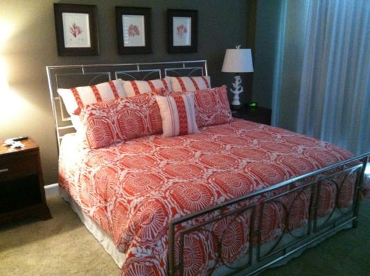 Waterfront bedroom